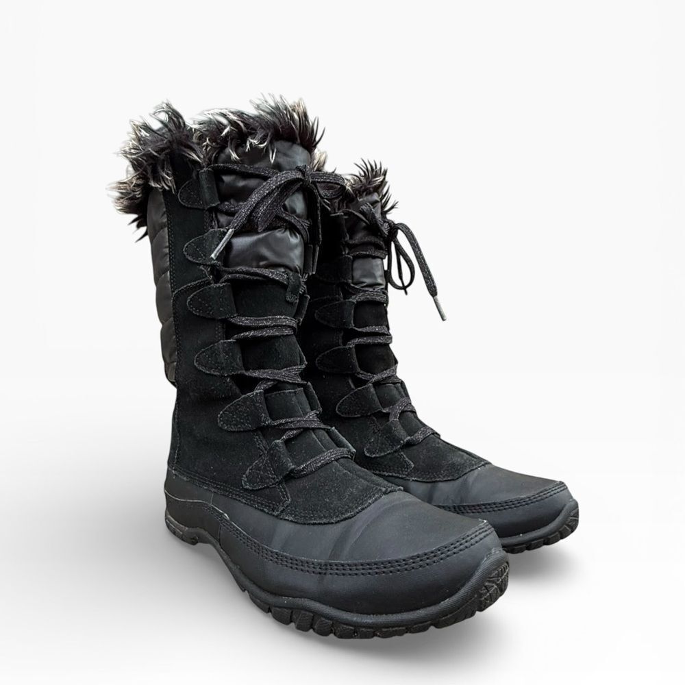 The North Face Nuptse Purna Women’s Boots Waterproof Black size 6.5 EU 37.5